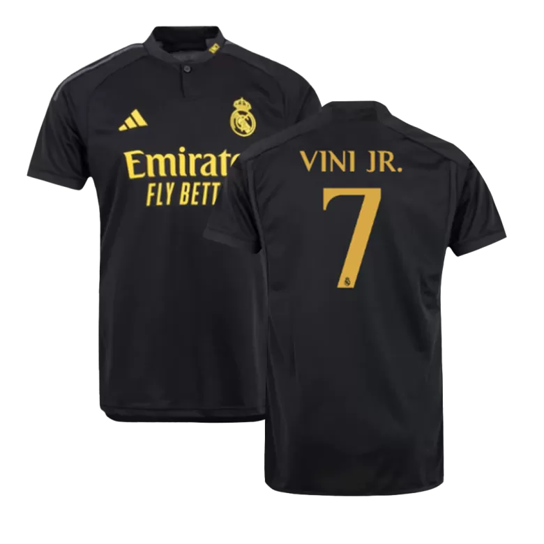 Camiseta VINI JR. #7 Real Madrid 2023/24 Tercera Equipación Hombre - Versión Hincha - camisetasfutbol