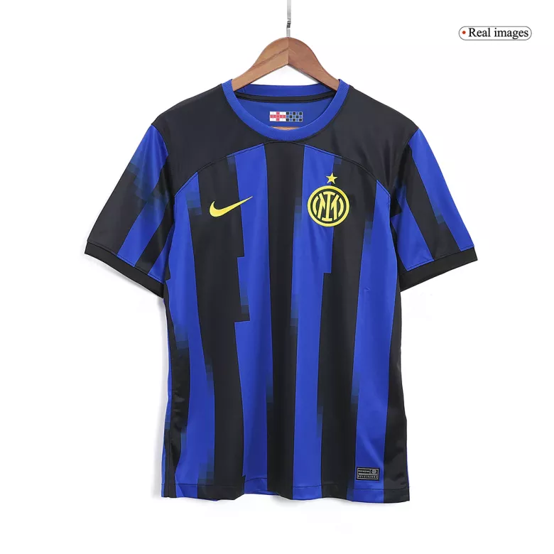 Camiseta LAUTARO #10 Inter de Milán 2023/24 Primera Equipación Local Hombre - Versión Hincha - camisetasfutbol