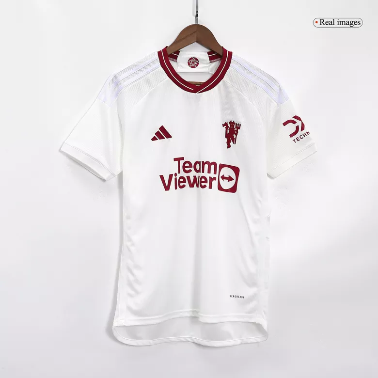 Camiseta GARNACHO #17 Manchester United 2023/24 Tercera Equipación Hombre - Versión Hincha - camisetasfutbol