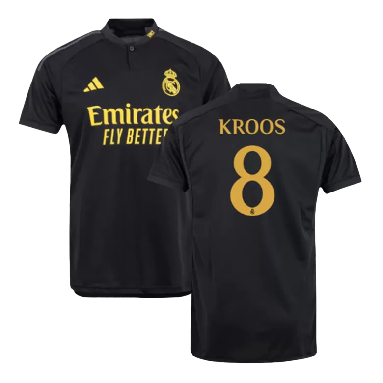 Camiseta KROOS #8 Real Madrid 2023/24 Tercera Equipación Hombre - Versión  Replica
