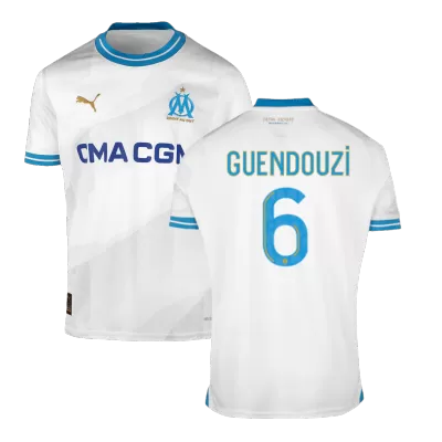 Camiseta GUENDOUZI #6 Marseille 2023/24 Primera Equipación Local Hombre - Versión Hincha - camisetasfutbol