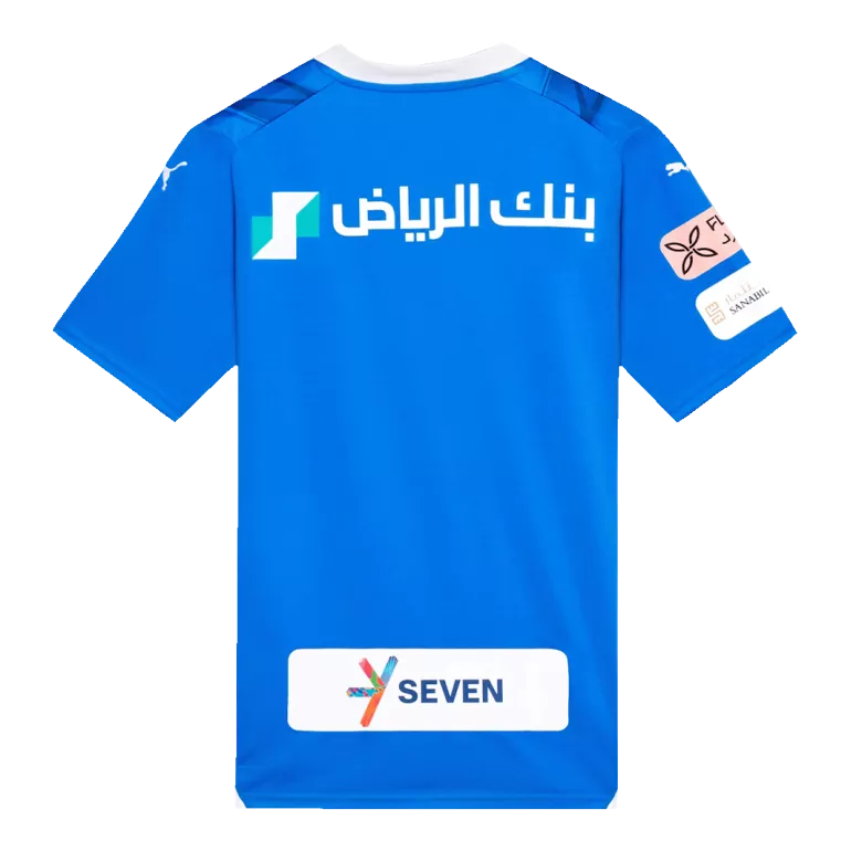 Camiseta NEYMAR JR #10 Al Hilal SFC 2023/24 Primera Equipación Local Hombre - Versión Hincha - camisetasfutbol