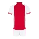 Miniconjunto Ajax 2023/24 Primera Equipación Local Niño (Camiseta + Pantalón Corto) - camisetasfutbol