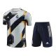 Conjunto Real Madrid 2023/24 Pre-Partido Hombre (Camiseta + Pantalón Corto) - camisetasfutbol