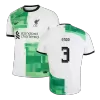 UCL Camiseta Auténtica ENDO #3 Liverpool 2023/24 Segunda Equipación Visitante Hombre - Versión Jugador - camisetasfutbol