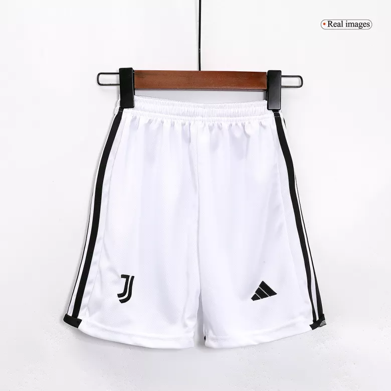Miniconjunto Juventus 2023/24 Segunda Equipación Visitante Niño (Camiseta + Pantalón Corto) - camisetasfutbol