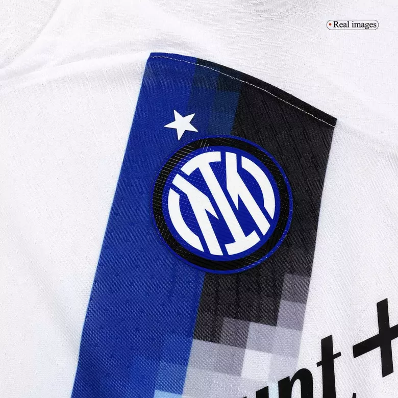Camiseta Auténtica Inter de Milán 2023/24 Segunda Equipación Visitante Hombre - Versión Jugador - camisetasfutbol