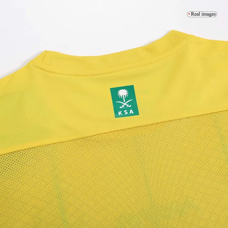 Calidad Premium Camiseta Al Nassr 2023/24 Primera Equipación Local Hombre Talla Grande (4XL-5XL) - Versión Hincha - camisetasfutbol