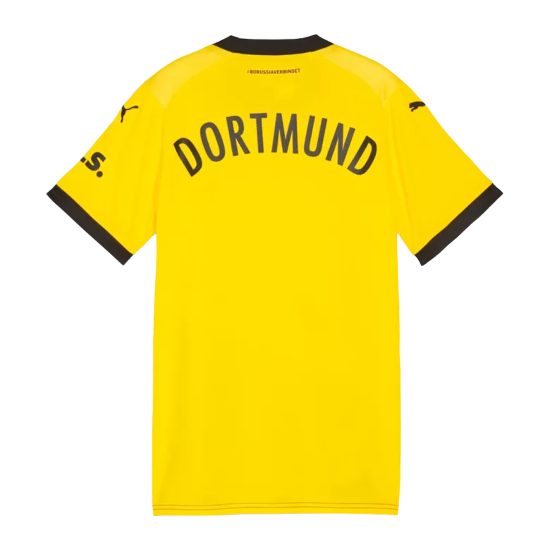 Camiseta Borussia Dortmund 2023/24 Primera Equipación Local Mujer - Versión Hincha - camisetasfutbol