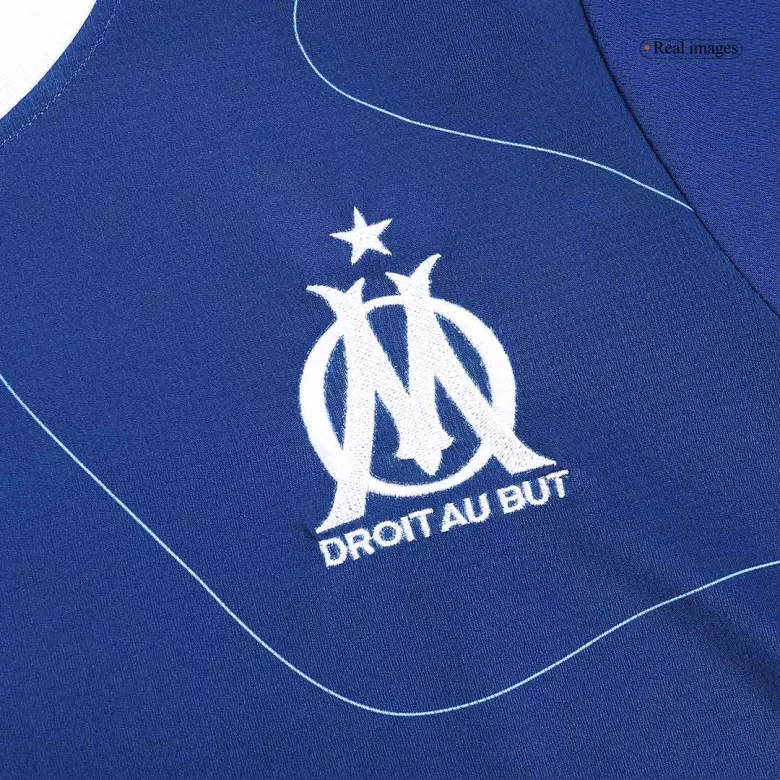 Conjunto Marseille 2023/24 Segunda Equipación Visitante Hombre (Camiseta + Pantalón Corto) - camisetasfutbol