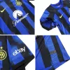 Miniconjunto Inter de Milán 2023/24 Primera Equipación Local Niño (Camiseta + Pantalón Corto) - camisetasfutbol