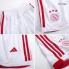 Miniconjunto Ajax 2023/24 Primera Equipación Local Niño (Camiseta + Pantalón Corto) - camisetasfutbol