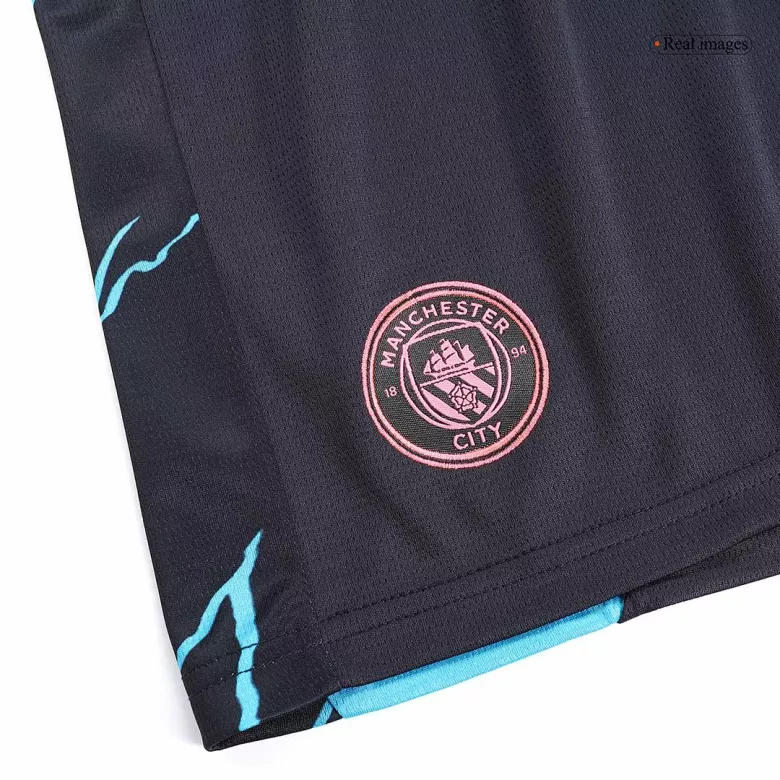 Pantalón Corto Manchester City 2023/24 Tercera Equipación Hombre - camisetasfutbol