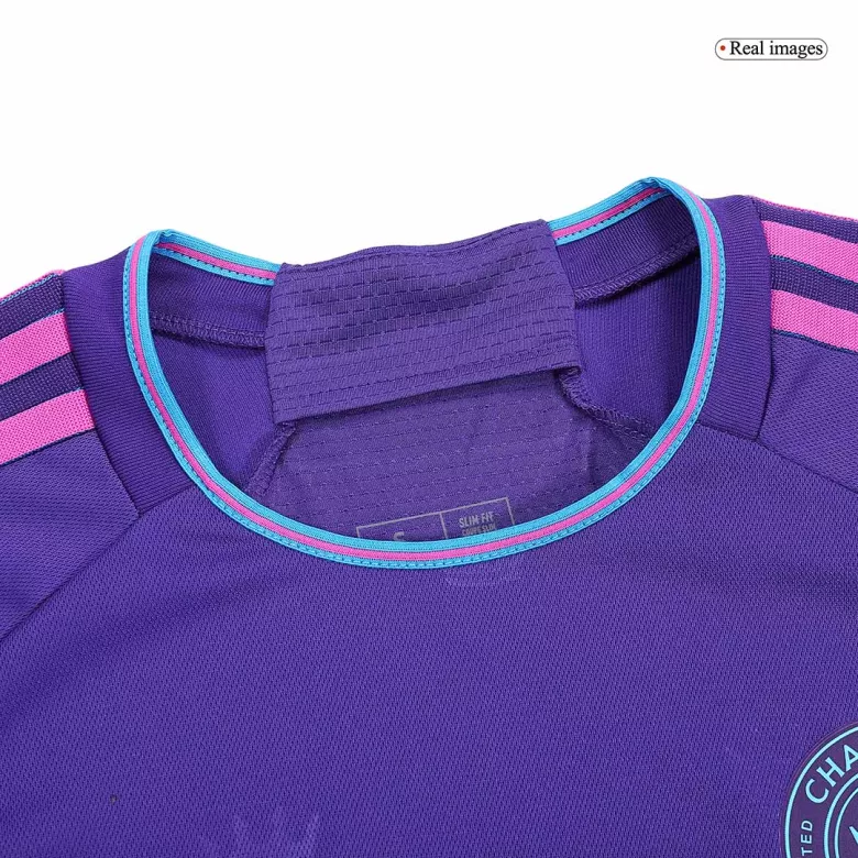 Camiseta Auténtica Charlotte FC 2023 Segunda Equipación Visitante Hombre - Versión Jugador - camisetasfutbol