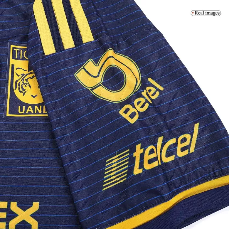 Camiseta Auténtica Tigres UANL 2023/24 Segunda Equipación Visitante Hombre - Versión Jugador - camisetasfutbol