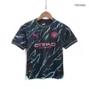 Miniconjunto Manchester City 2023/24 Tercera Equipación Niño (Camiseta + Pantalón Corto) - camisetasfutbol