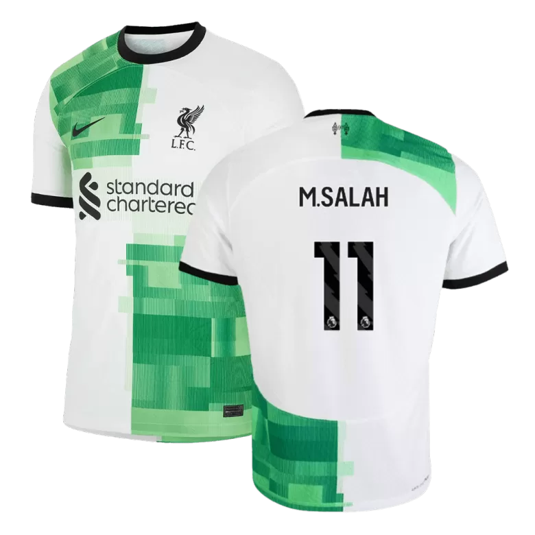 Camiseta M.SALAH #11 Liverpool 2023/24 Segunda Equipación Visitante Hombre - Versión Hincha - camisetasfutbol