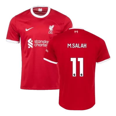 Camiseta M.SALAH #11 Liverpool 2023/24 Primera Equipación Local Hombre - Versión Hincha - camisetasfutbol