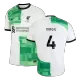 Camiseta VIRGIL #4 Liverpool 2023/24 Segunda Equipación Visitante Hombre - Versión Hincha - camisetasfutbol