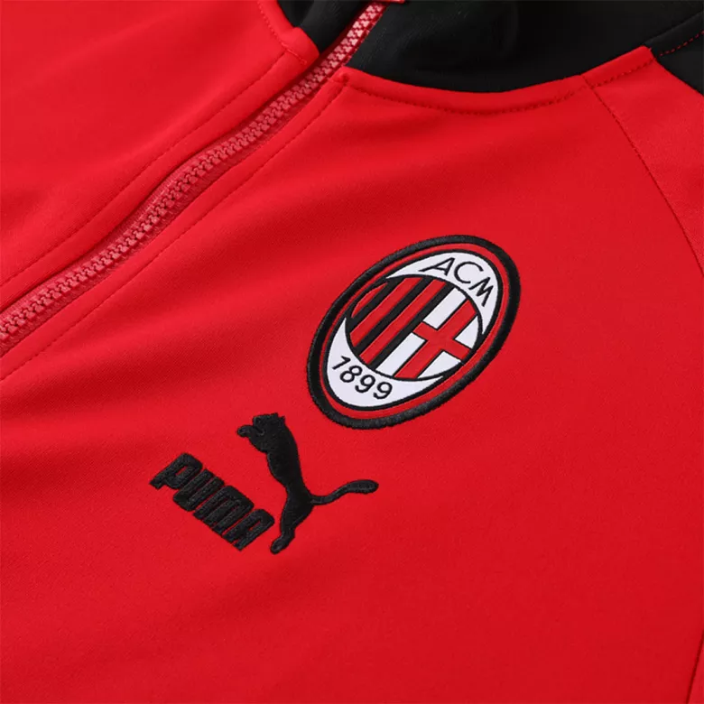 Conjunto Entrenamiento AC Milan 2023/24 Hombre (Chaqueta + Pantalón) - camisetasfutbol