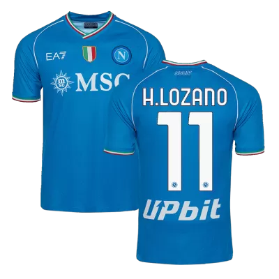 Camiseta H.LOZANO #11 Napoli 2023/24 Primera Equipación Local Hombre - Versión Hincha - camisetasfutbol