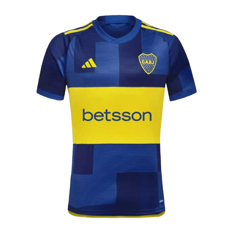 Camiseta Boca Juniors 2023/24 Primera Equipación Local Hombre - Versión Hincha - camisetasfutbol