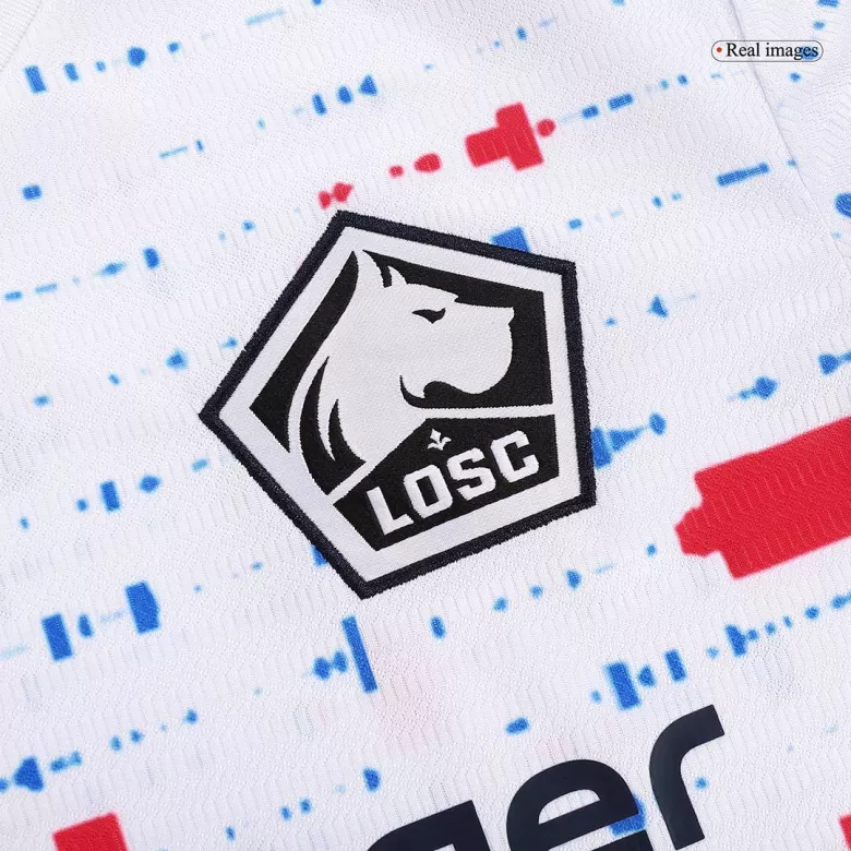 Camiseta Lille OSC 2023/24 Segunda Equipación Visitante Hombre - Versión Hincha - camisetasfutbol
