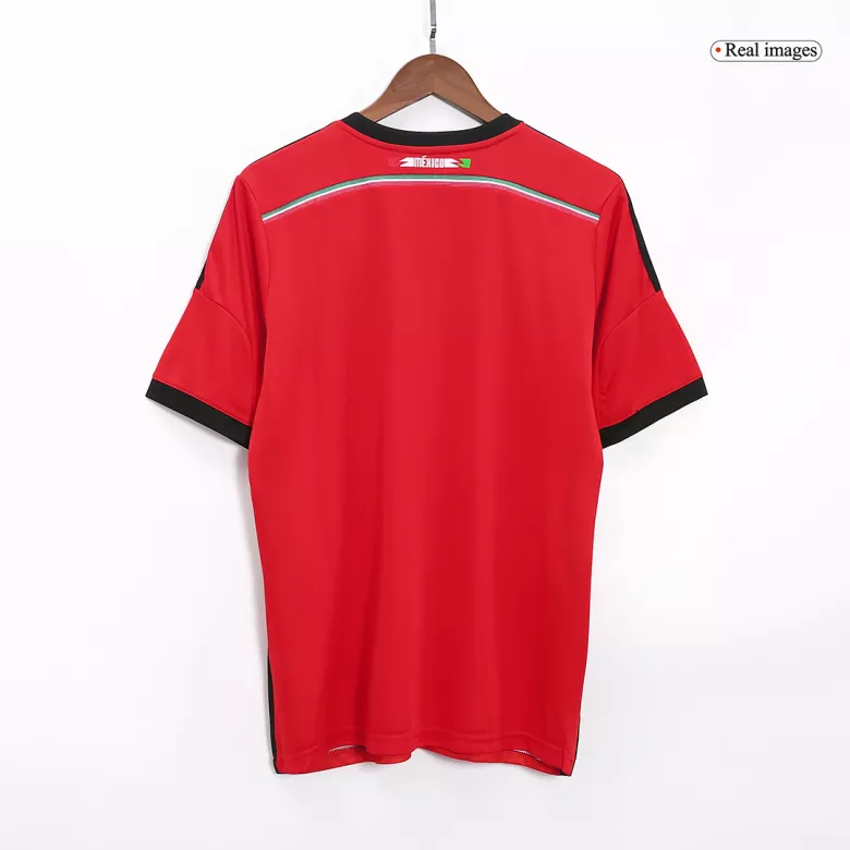 Camiseta Retro 2014 Mexico Segunda Equipación Visitante Copa del Mundo Hombre - Versión Hincha - camisetasfutbol