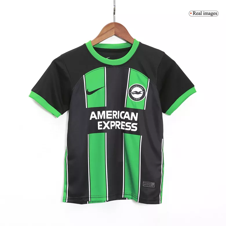 Miniconjunto Brighton & Hove Albion 2023/24 Primera Equipación Local Niño (Camiseta + Pantalón Corto) - camisetasfutbol