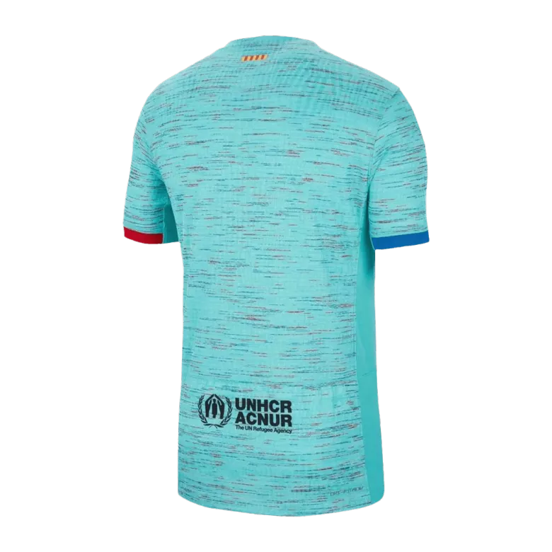 Camiseta Auténtica PEDRI #8 Barcelona 2023/24 Tercera Equipación Hombre - Versión Jugador - camisetasfutbol