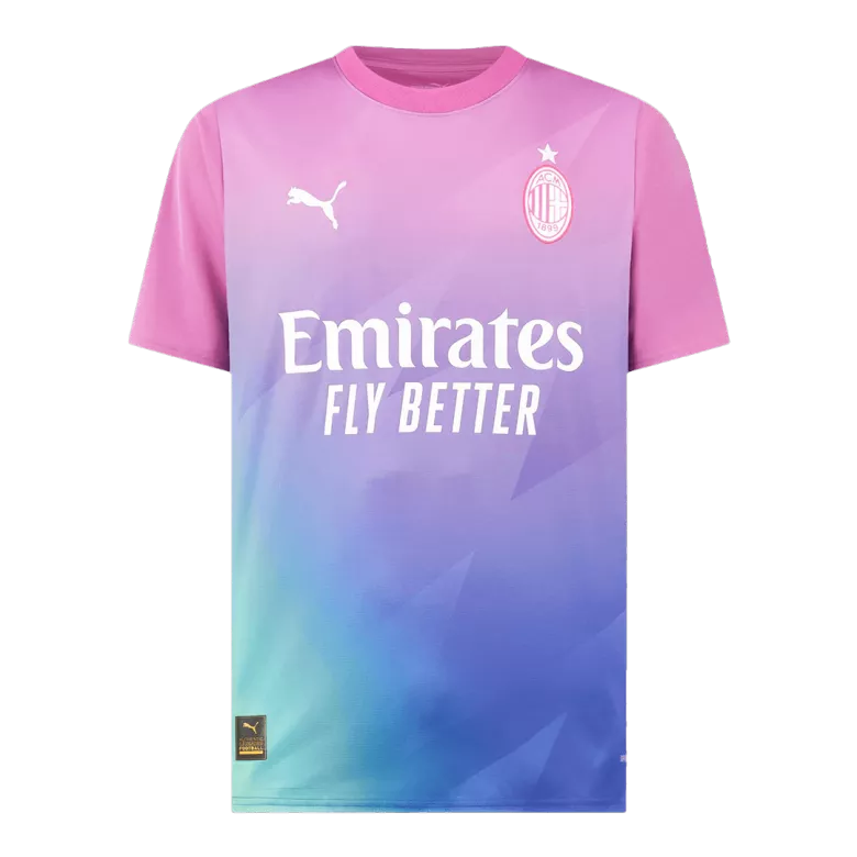 Conjunto AC Milan 2023/24 Tercera Equipación Hombre (Camiseta + Pantalón Corto) - camisetasfutbol