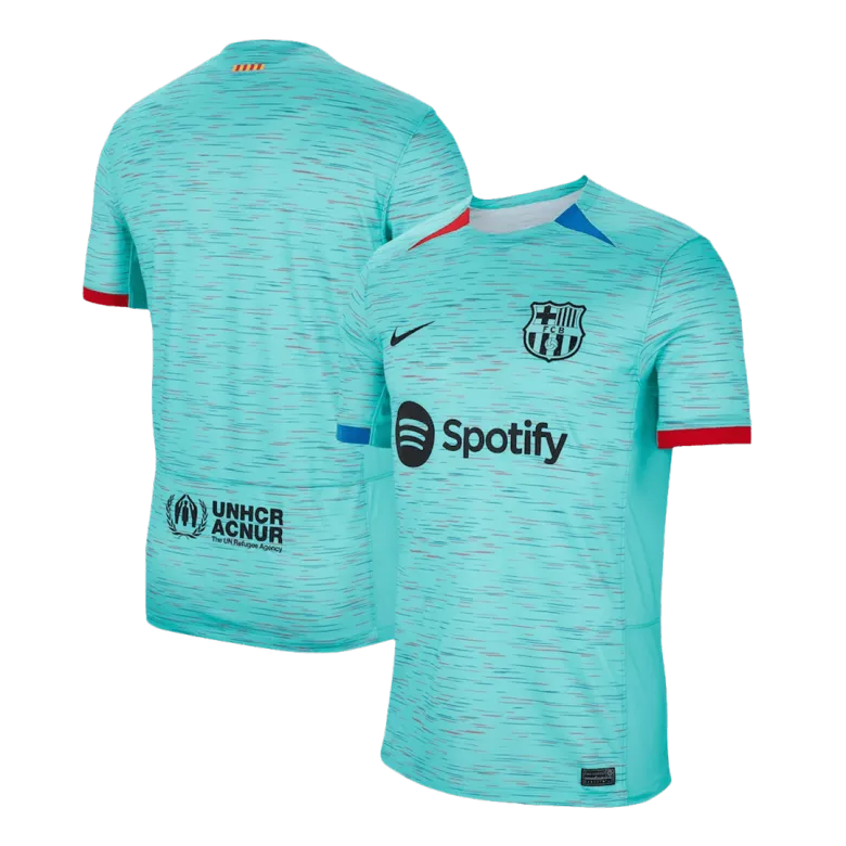 Camiseta JOÃO CANCELO #2 Barcelona 2023/24 Tercera Equipación Hombre - Versión Hincha - camisetasfutbol