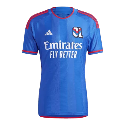 Camiseta Olympique Lyonnais 2023/24 Segunda Equipación Visitante Hombre - Versión Replica - camisetasfutbol