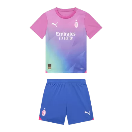 Camiseta AC Milan 2023/24 Tercera Equipación Niño - Versión Replica - camisetasfutbol