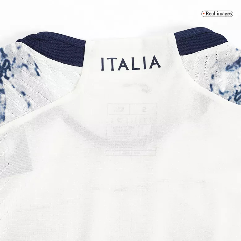 Camiseta Auténtica Manga Corta Italia 2023/24 Segunda Equipación Visitante Hombre - Versión Jugador - camisetasfutbol