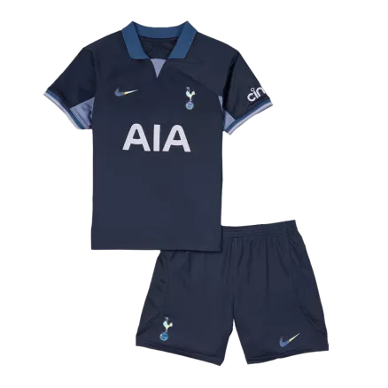 Miniconjunto Tottenham Hotspur 2023/24 Segunda Equipación Visitante Niño (Camiseta + Pantalón Corto) - camisetasfutbol