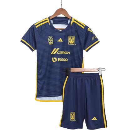 Miniconjunto Tigres UANL 2023/24 Segunda Equipación Visitante Niño (Camiseta + Pantalón Corto) - camisetasfutbol