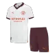 Miniconjunto Completo Manchester City 2023/24 Segunda Equipación Visitante Niño (Camiseta + Pantalón Corto + Calcetines) - camisetasfutbol