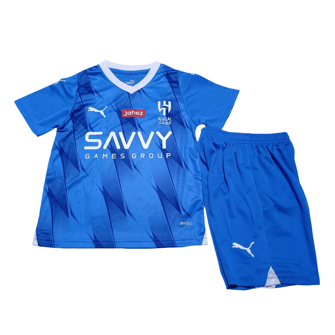 Team Quest Basic - Azul - Camiseta Fútbol Niño
