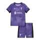 Miniconjunto Completo Liverpool 2023/24 Tercera Equipación Niño (Camiseta + Pantalón Corto + Calcetines) - camisetasfutbol