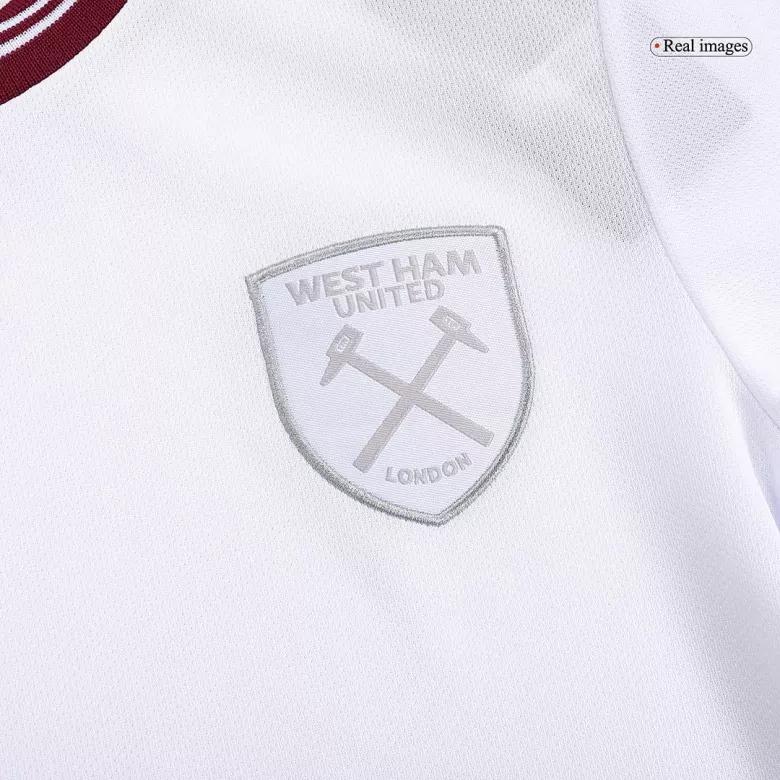 Miniconjunto West Ham United 2023/24 Segunda Equipación Visitante Niño (Camiseta + Pantalón Corto) - camisetasfutbol