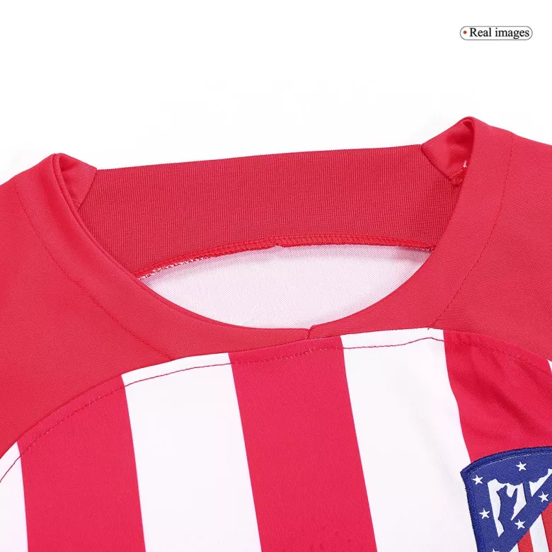 Miniconjunto Atlético de Madrid 2023/24 Primera Equipación Local Niño (Camiseta + Pantalón Corto) - camisetasfutbol