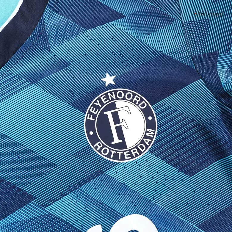 Miniconjunto Feyenoord 2023/24 Segunda Equipación Visitante Niño (Camiseta + Pantalón Corto) - camisetasfutbol