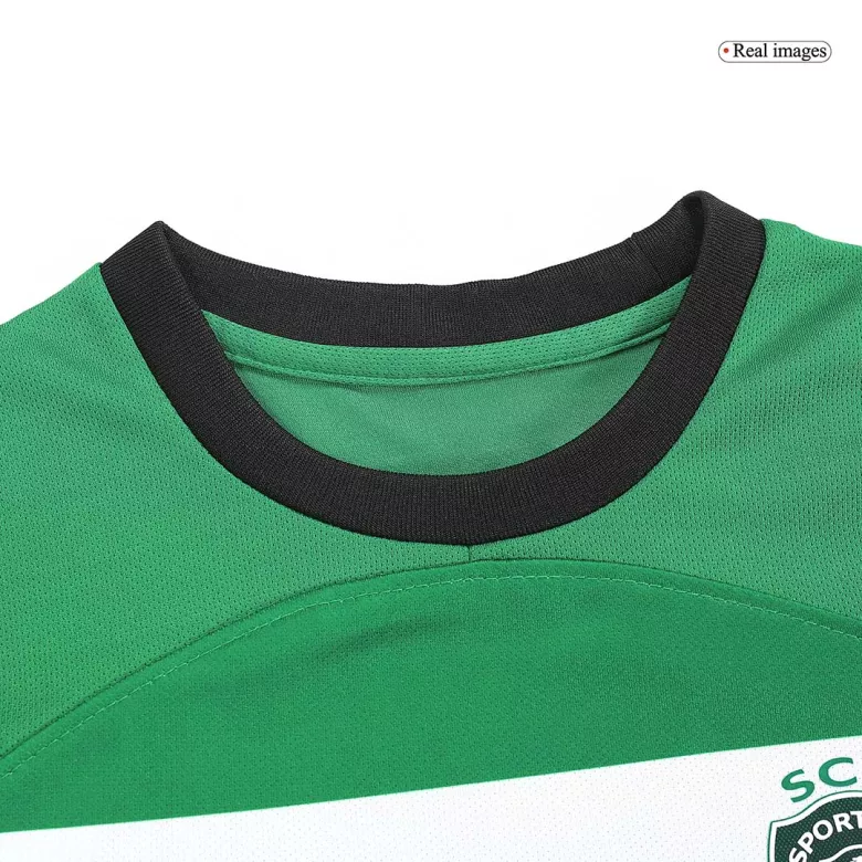 Miniconjunto Sporting CP 2023/24 Primera Equipación Local Niño (Camiseta + Pantalón Corto) - camisetasfutbol