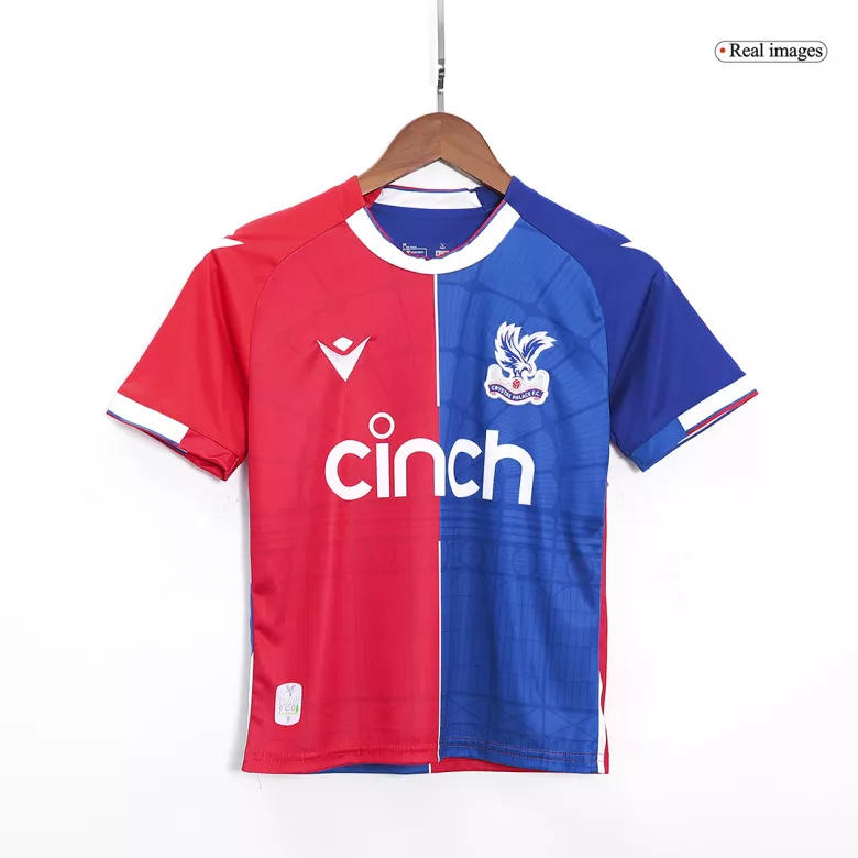 Miniconjunto Crystal Palace 2023/24 Primera Equipación Local Niño (Camiseta + Pantalón Corto) - camisetasfutbol