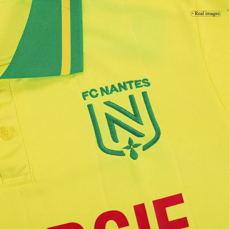 Camiseta FC Nantes 2023/24 Primera Equipación Local Hombre - Versión Hincha - camisetasfutbol