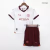 Miniconjunto Manchester City 2023/24 Segunda Equipación Visitante Niño (Camiseta + Pantalón Corto) - camisetasfutbol