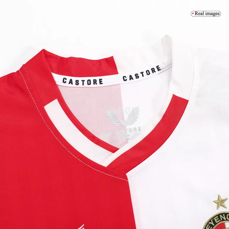 Miniconjunto Feyenoord 2023/24 Primera Equipación Local Niño (Camiseta + Pantalón Corto) - camisetasfutbol