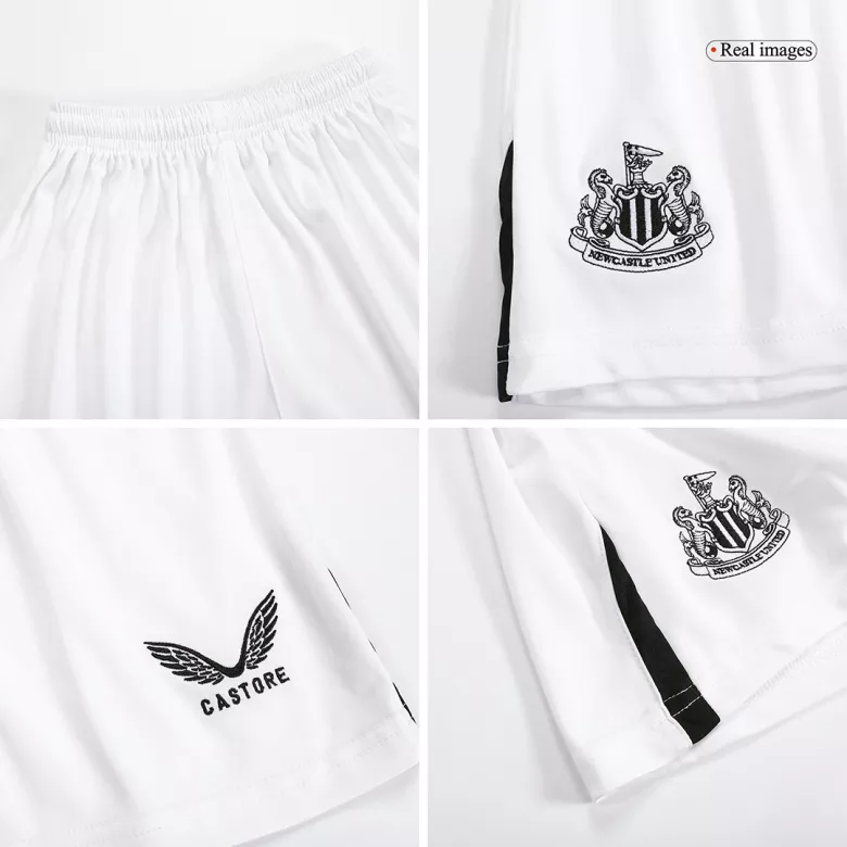 Miniconjunto Newcastle United 2023/24 Segunda Equipación Visitante Niño (Camiseta + Pantalón Corto) - camisetasfutbol