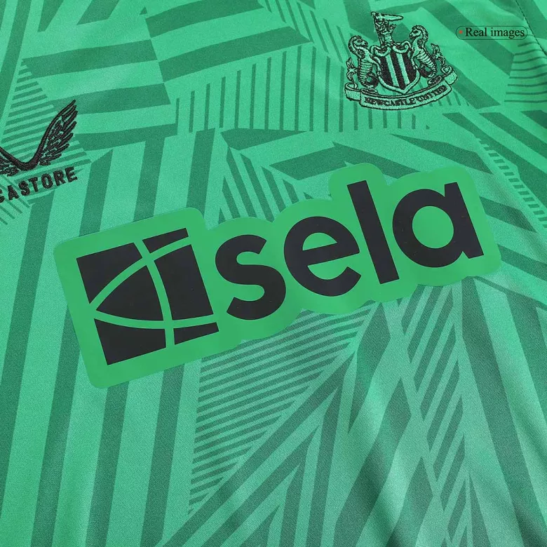 Miniconjunto Newcastle United 2023/24 Segunda Equipación Visitante Niño (Camiseta + Pantalón Corto) - camisetasfutbol